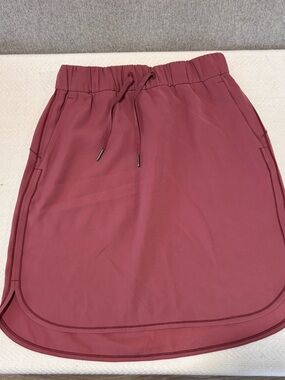 🩵lululemon athletica midi skirt in dusty rose
